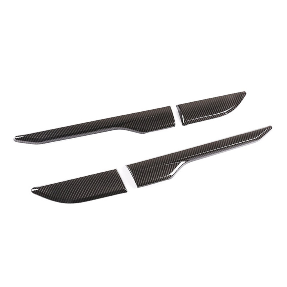 Car Side Air Wing Vent Cover Trim For Evoque 2012 - 2018 Carbon Fibre 4851767854414