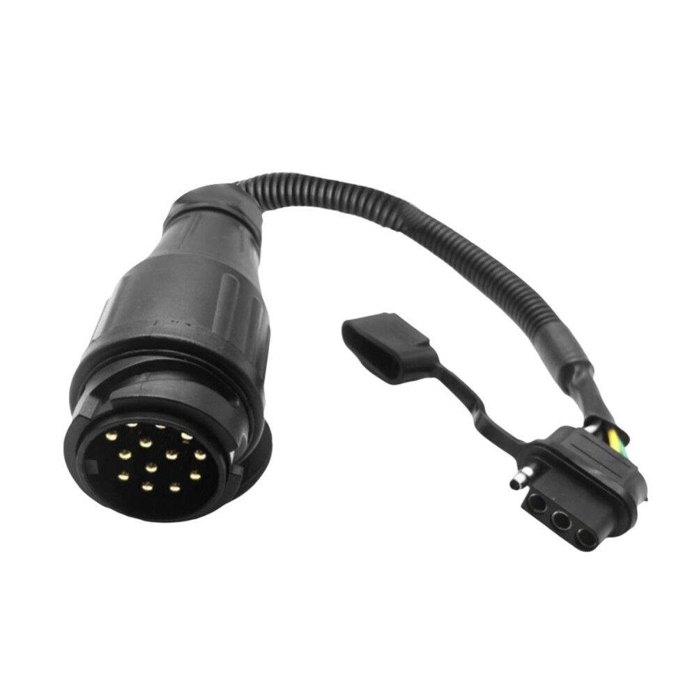 Trailer Conversion Plug Trailer Plug Adapter Eu 13 Way Round To Us 4 Way Connector Plug For Rv Trailer 4851767850034