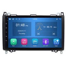 RoverOne 4G+64G Bilradio Bluetooth CarPlay Android Auto GPS-navigasjon for Mercedes-Benz B-Class T245 Vito 3 W447 Vito 2 Viano 2 W639 Sprinter B200
