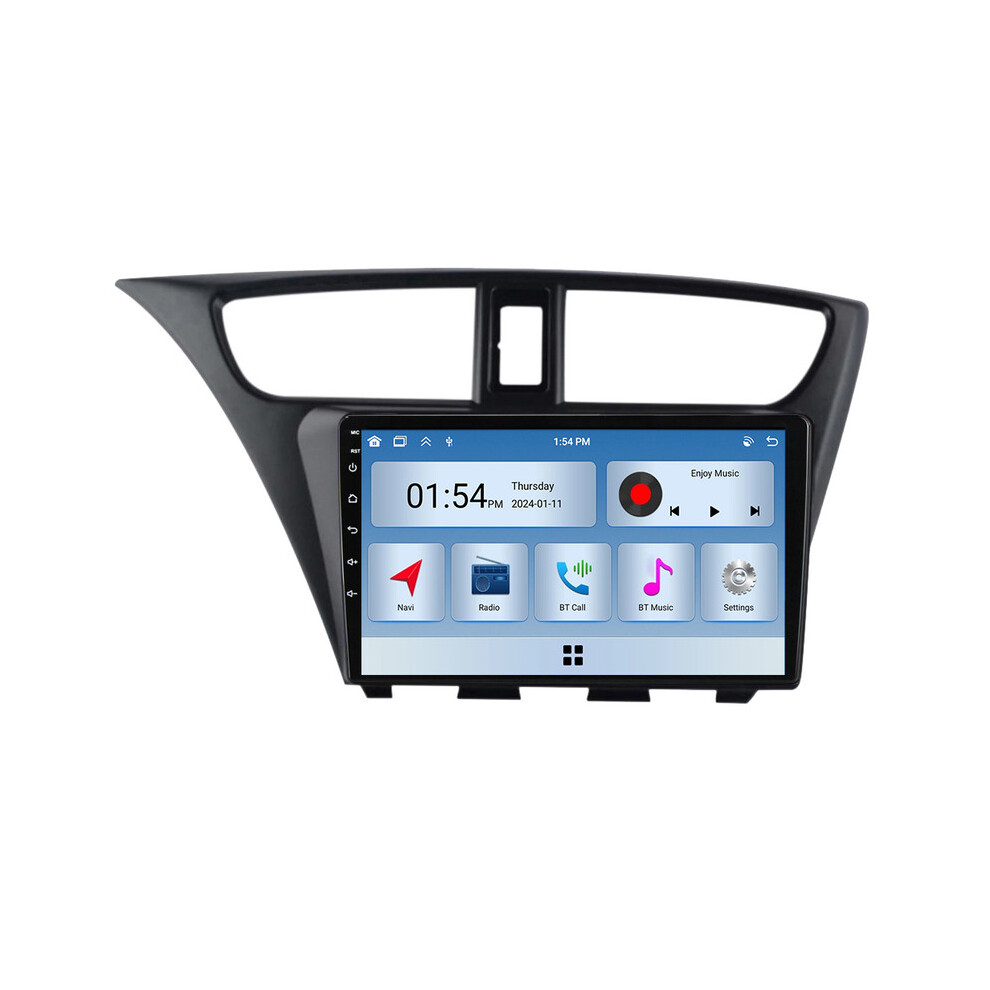 Roverone 6G+128G Car Multimedia Player Autoradio Carplay Bluetooth Android Radio Gps For Honda Civic Hatchback 2006 - 2012 753980437389