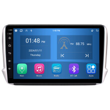RoverOne 4G+64G Autoradio Bluetooth CarPlay Android Auto GPS für Peugeot 2008 208 1 2012 - 2020