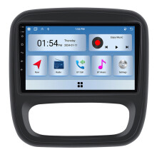 RoverOne 6G+128G Bil Multimedia Spiller Radio CarPlay Bluetooth Android GPS for Renault Trafic 3 2014 - 2021 for Opel Vivaro B 2014 - 2018