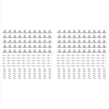 100Pcs Set Grade Twist Lock Fasteners Turn Button Eyelets & Studs, Canvas Marine Fasteners Turn Button