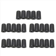 25 Pcs Cello Endpin Tip Protector Rubber Cello Tail Pin Case Tip Cap Protector Non-Slip Mat