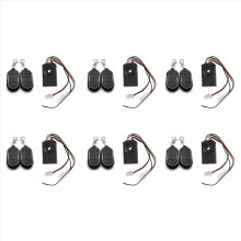 6X Ebike Alarm System Dual Remote Control 36V 48V 60V 72V Alarm Accessories Universal Waterproof