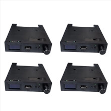 4X SFRM44-U100LQD-435 Floppy Drive Emulator with OLED Screen & Rotary Encoder Flash Floppy Drive