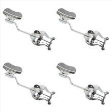 4X Trumpet Sheet Music Clip Lyre Sheet Music Clamp-on Holder Metal Plating for Trumpet Trombone Tool