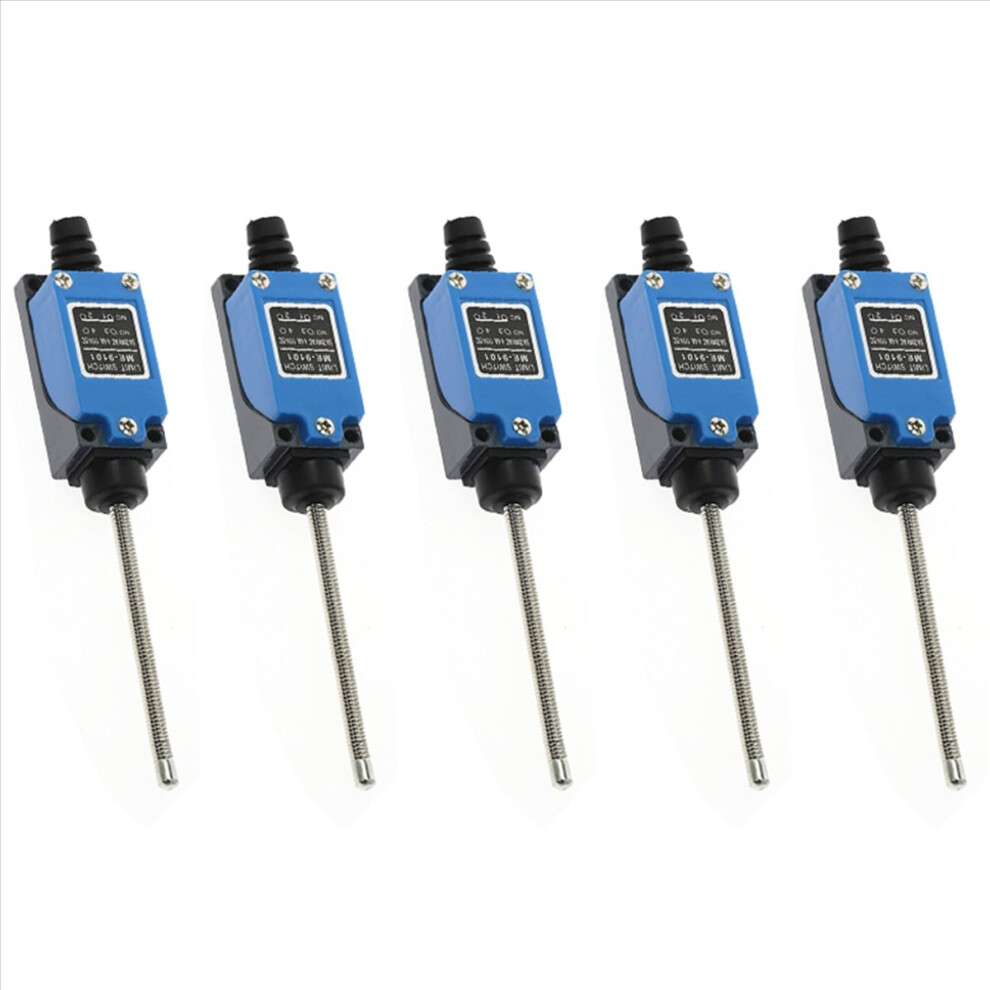 5Pcs Waterproof Travel Switch Me-9101 Momentary Limit Switch 1Nc/1No 5A/250Vac 4853796346519