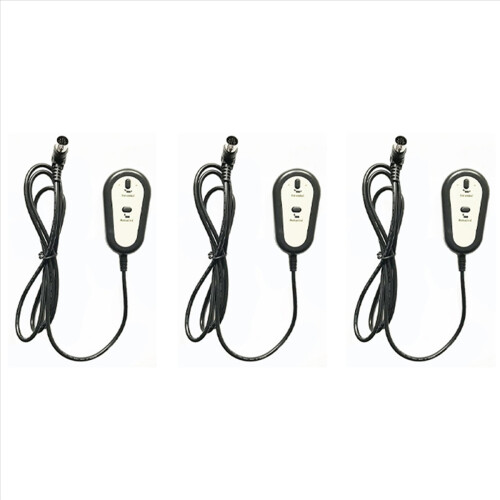 3X Electric Recliner Switch Remote Controller Lift Chair 2 Button Hand Controller Switch Household Appliances