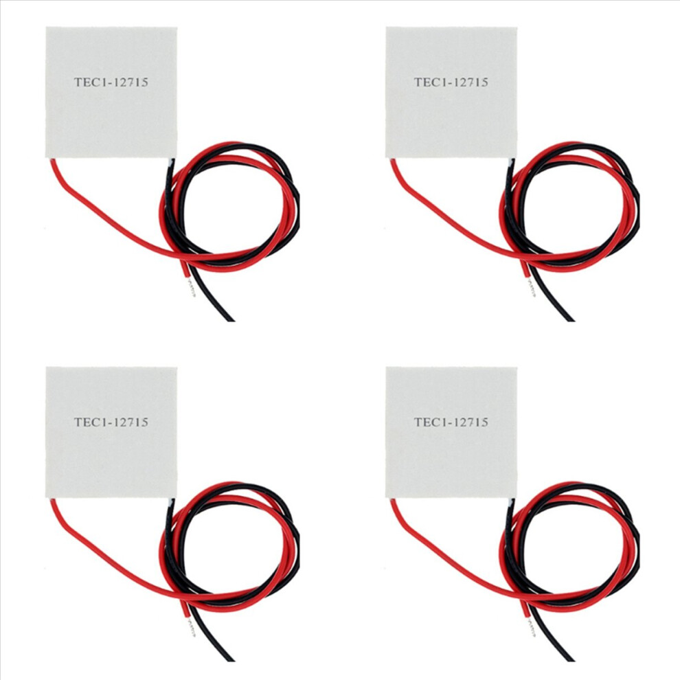 4X Elements Peltier TEC1-12715 Thermoelectric Peltier Module 12715 TEC 12V 15A DIY Cooler Peltier Elemente Board-image-OPC-PN7KQCP-NEW