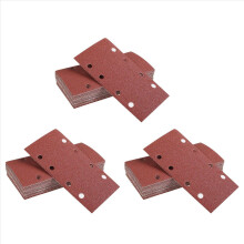 90Pcs Square Sandpaper Sanding Paper Sheet 95X185mm Sander Hook Loop Disc Abrasive Tools for Wood Polishing Tools