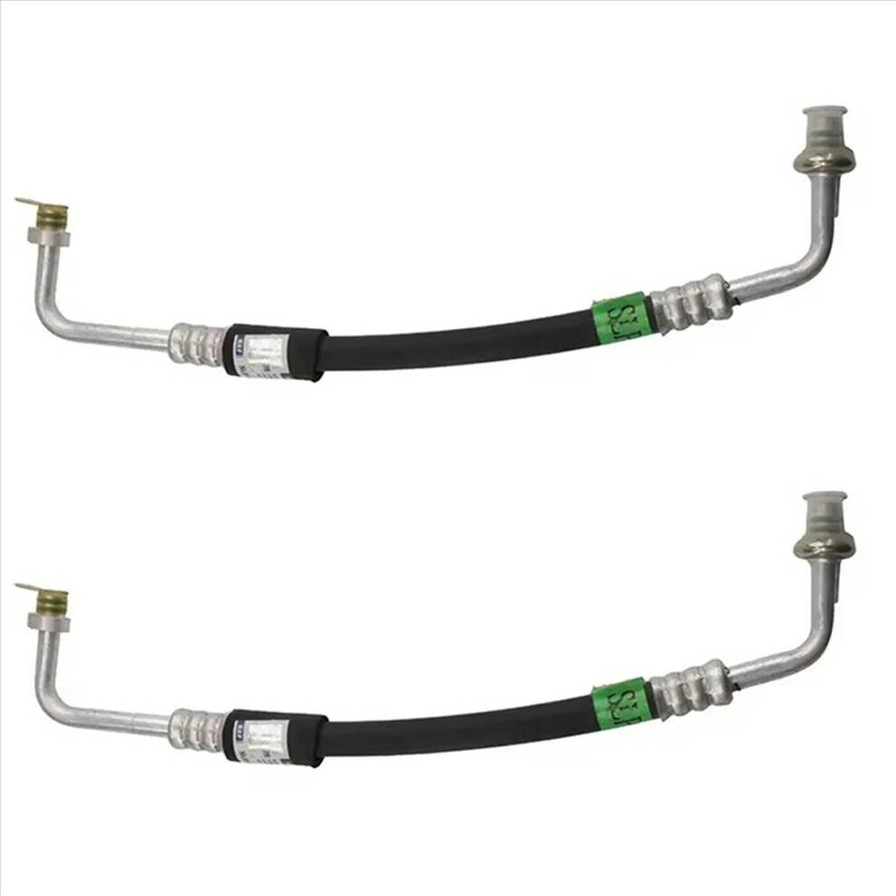 2X 6460.Gw 6460.Kk Car Air Conditioning Refrigeration Tubes Compressor Hoses For 207 206 C2 6460Gw 4853796332048