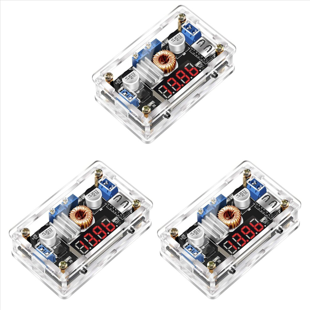 3X Dc-Dc Buck,Power Supply Module Dc Buck Converter 5V-36V To 1.25-32V Voltage Regulator Stabilizer 4853796360485
