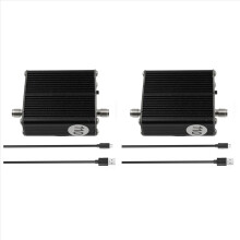 2X 2-in-1 Air Frequency Converter Aviation Band Frequency Conversion to Short Wave Converter 110M