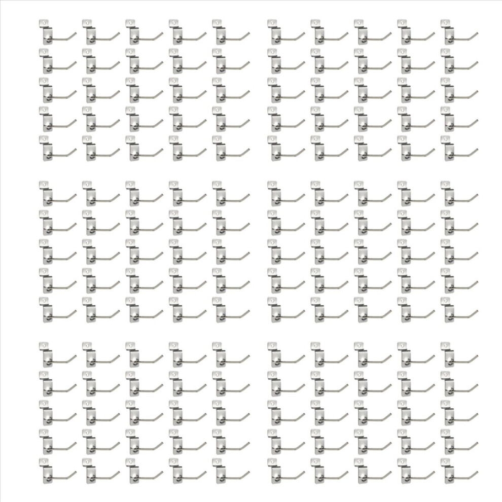 150 X Slatwall Single Hook Pin Shop Display Fitting Prong Hanger 50Mm 4851767827586