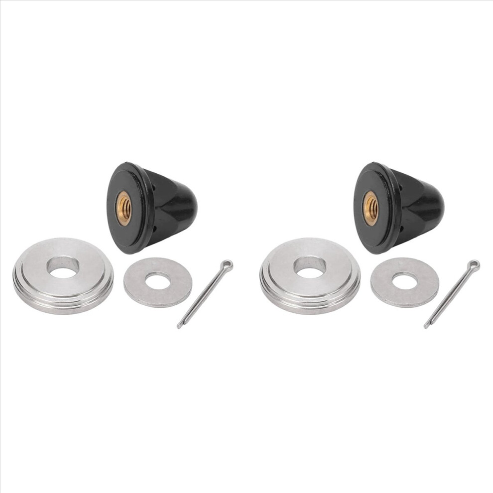 2X Outboard Motor Engine Propeller Nut Bushing Washer Hardware Set 6L5-45616-00 For 4-6Hp 4853796342818