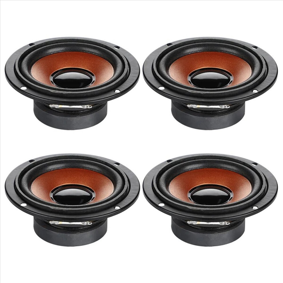 4Pcs Portable Full Range Speakers 4 Ohm 3W Sound Music Theater Loudspeaker 4853796336084
