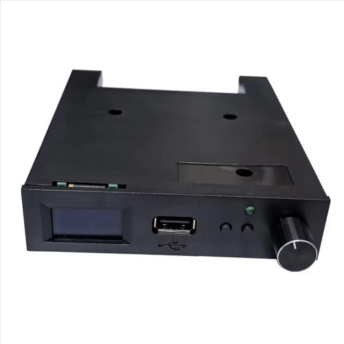 10X SFRM44-U100LQD-435 Floppy Drive Emulator with OLED Screen & Rotary Encoder Flash Floppy Drive 1