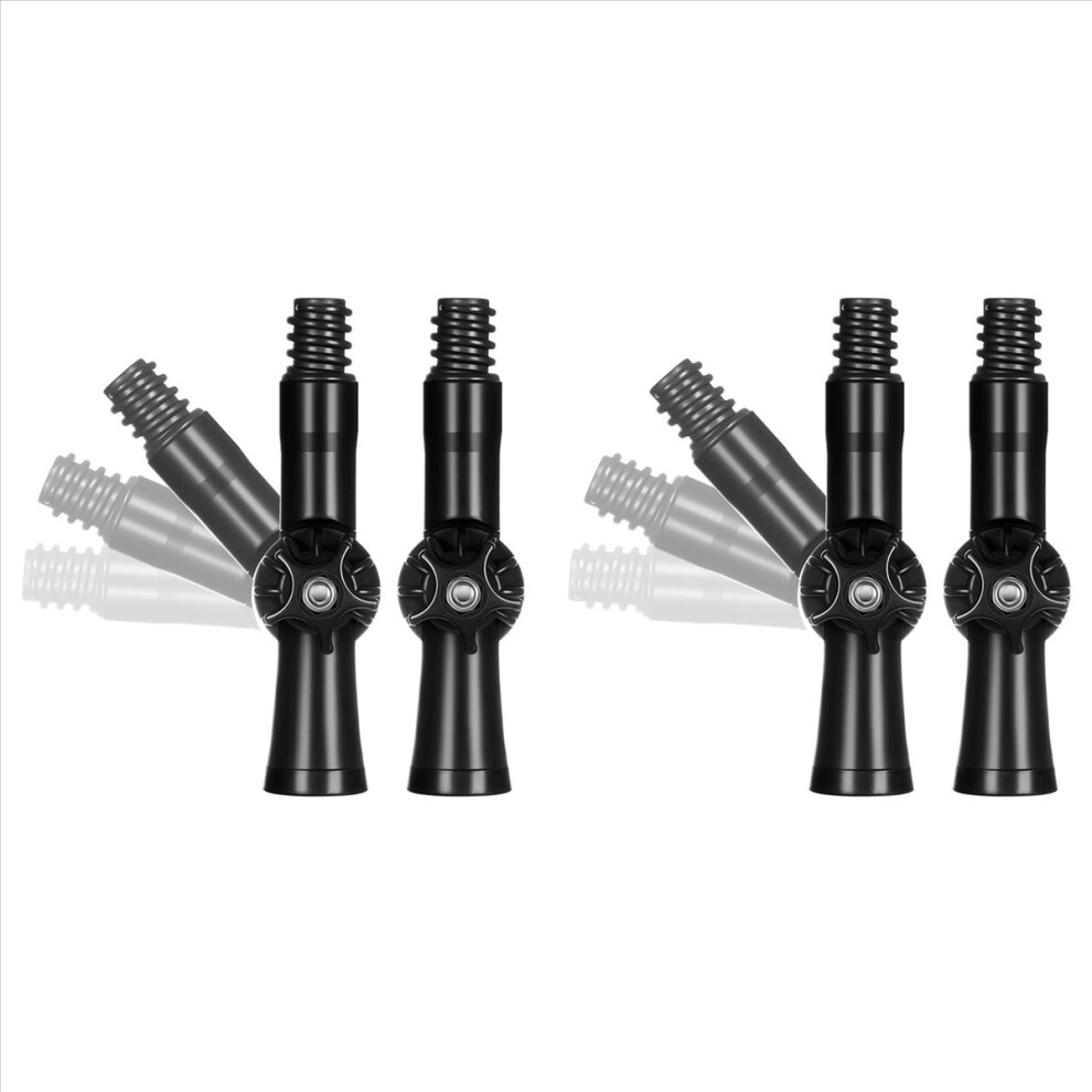 4Pcs Rotatable Angle Adaptor Extension Pole Attachments For Threaded Extension Pole Paint Pole Adapter Attach To Duster 4853796364629