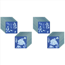 120 Sheets Cyanotype Paper Sun Print Art Kit High Sensitive Sun Paper Nature-Sun Printing Kit Drawing Art Paper