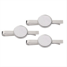 Sublimation Tie Clip Blanks for Men Metal Bars Heat Transfer DIY Pins Pinch Wedding Birthday Business