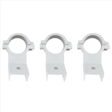 3X KU Band LNB Holder for Satellite Dishes 20mm Plastic Bracket, Weatherproof for Multiple Dish Sizes