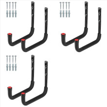 6x Kayak Racks Heavy Duty Wall Mounted Kayak Storage Hooks Kayak Storage Hangers for Canoe Kayak Garage Paddle Board