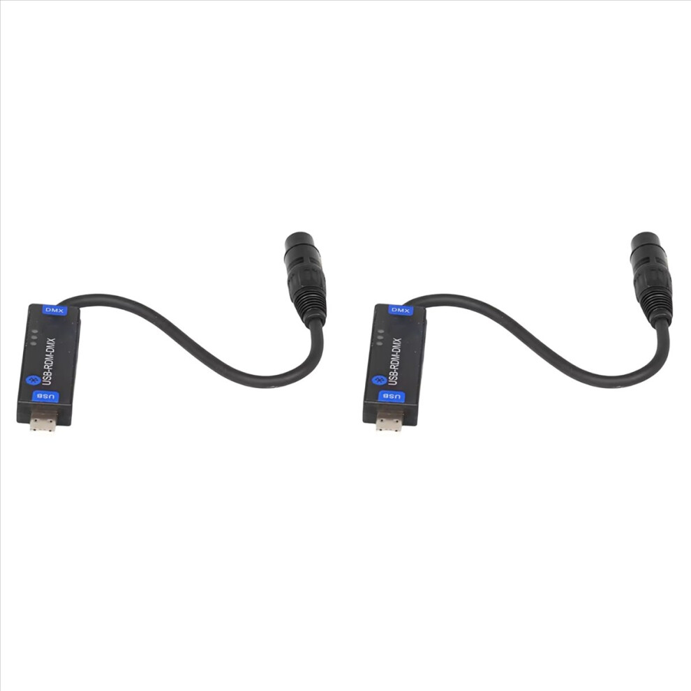 2X Usb-Rmd- Mobile App Dialer Stage Wireless Bluetooth Dmx512 Controller Only Supports Android Devices Light 4853796338170