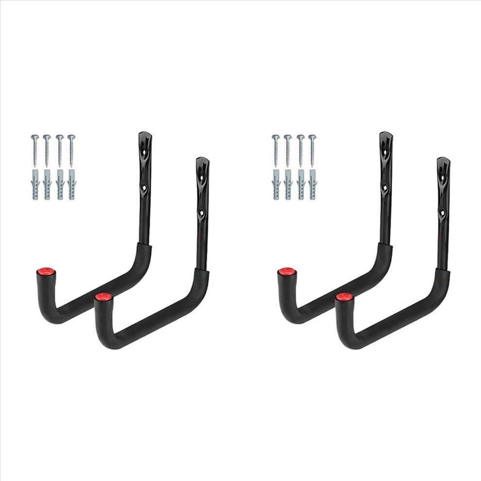 4x Kayak Racks Heavy Duty Wall Mounted Kayak Storage Hooks Kayak Storage Hangers for Canoe Kayak Garage Paddle Board