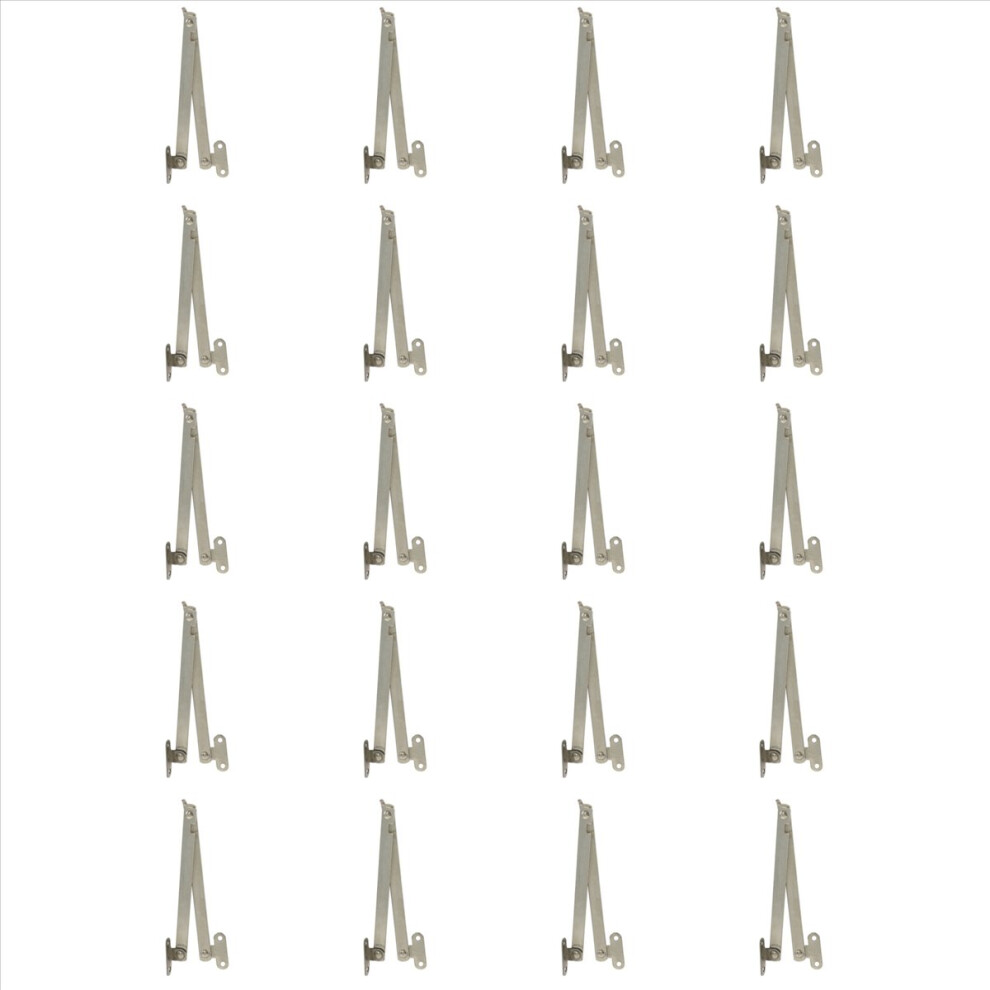 20X Furniture Cupboard Door Front Desk Foldable Lid Support Hinge Stay 4853796353470