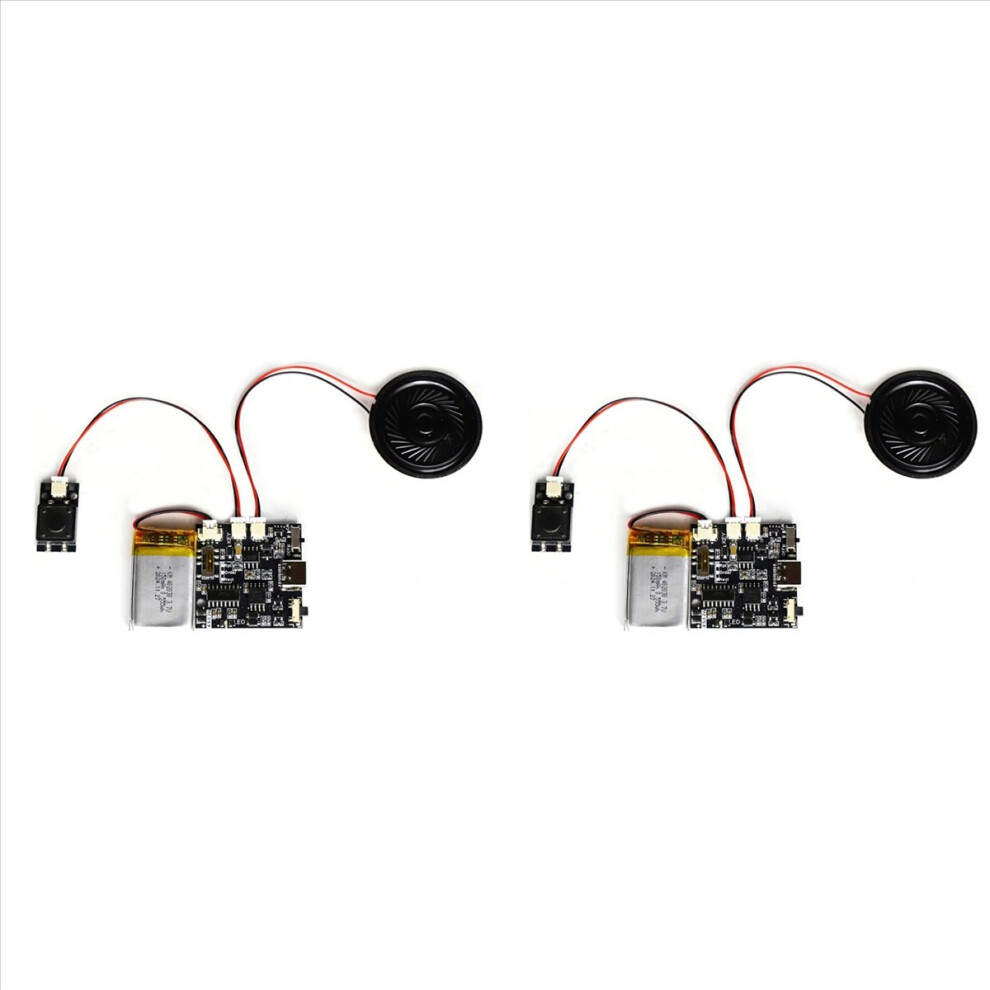 2X Gc06 Recordable Sound Module Recording Greeting Card Birthday Card Music Cover Wall Mp3 Download Voice Module 4853796370132