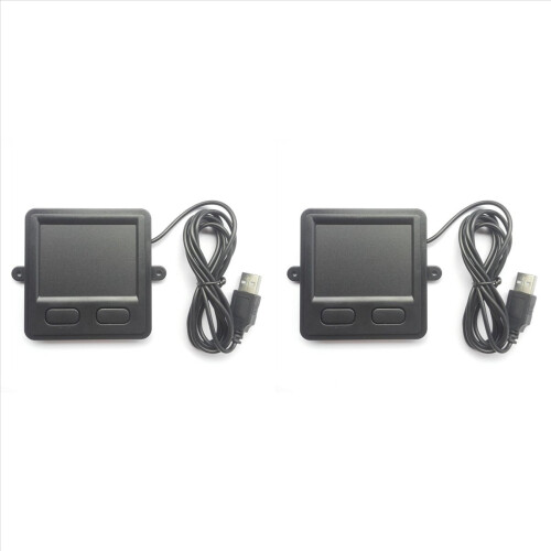 2X Wired USB Touchpad Mouse for Desktop and Laptop Portable Touchpad Enhanced Touch Sensitivity Design