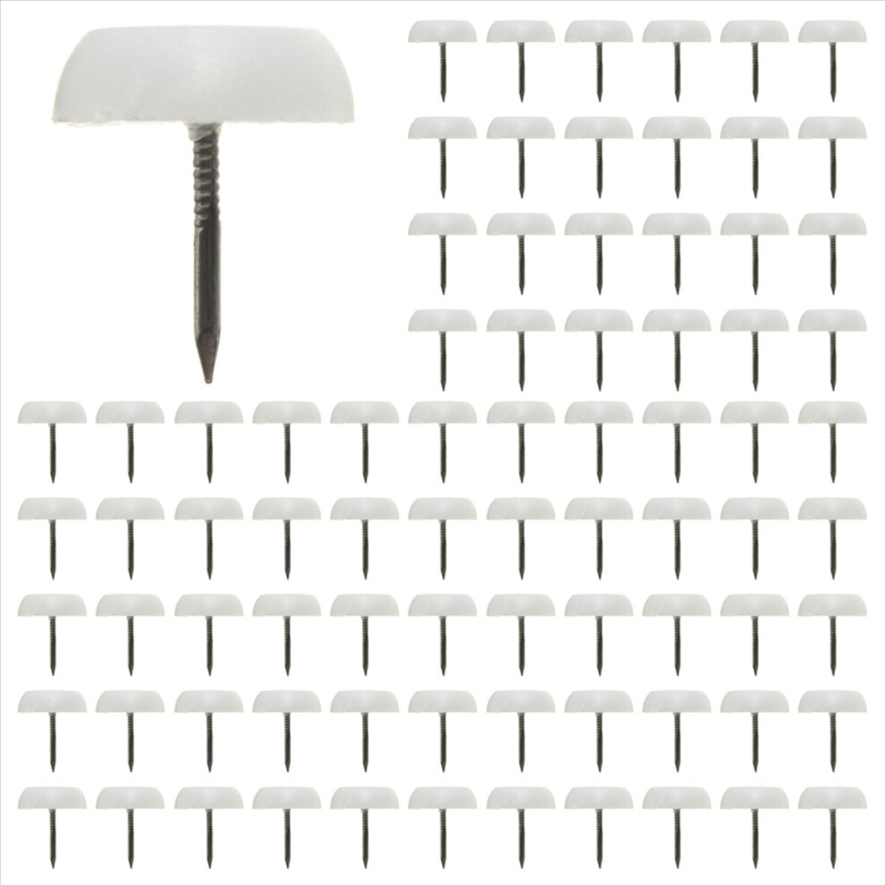 400Pcs 20Mm Felt Feet Pad Skid Glide Nail Protector Furniture Chair Table Leg 4853796357980