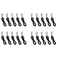 20X RJ11 6P4C Telephone Cable Cord ADSL Modem 2 Meters