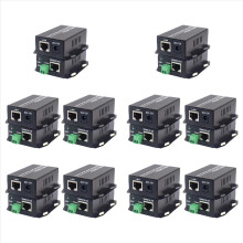 20X Ethernet over Twisted Pair Converter -Ethernet Extender over Twisted Line Phone Wire Line, RJ45 LAN Network Booster