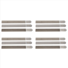 12Pc Guitar Nut Files Fret Crowning Slot Filing Luthier Repair Tool Kit for Guitar Stringed Instruments