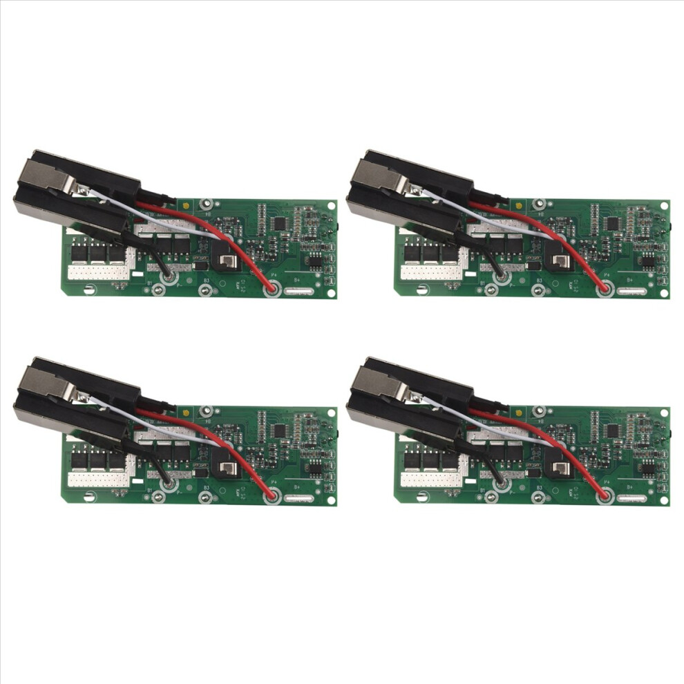 4X Li-Ion Battery Charging Protection Circuit Board Pcb Replacement For 18V P108 Rb18l40 Multimeter Multitool 4853796329635