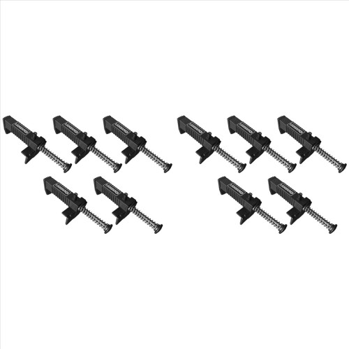 10X Brick Leveling Line Runner Bricklaying Measuring Drawing Leveler Construction Masonry Wire Puller Tools, Black