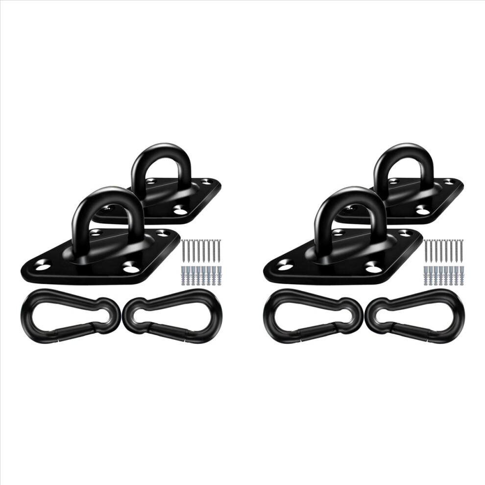 1700Lbs Capacity Heavy Duty Hammock Hooks, 4Pcs M10 Stainless Eye Hooks,Hanging Hooks For Hammock Hanging 4853796365077