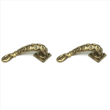 2X Vintage Octopus Door Knob Animal Style Outdoor Hook Ancient Drawer Furniture Pull Handle