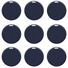 9 Pack GPS Tracker for Vehicles Key Finder GPS Tracker Mini GPS Tracker Pet GPS Tracker Navy Blue