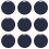 9 Pack GPS Tracker for Vehicles Key Finder GPS Tracker Mini GPS Tracker Pet GPS Tracker Navy Blue 1