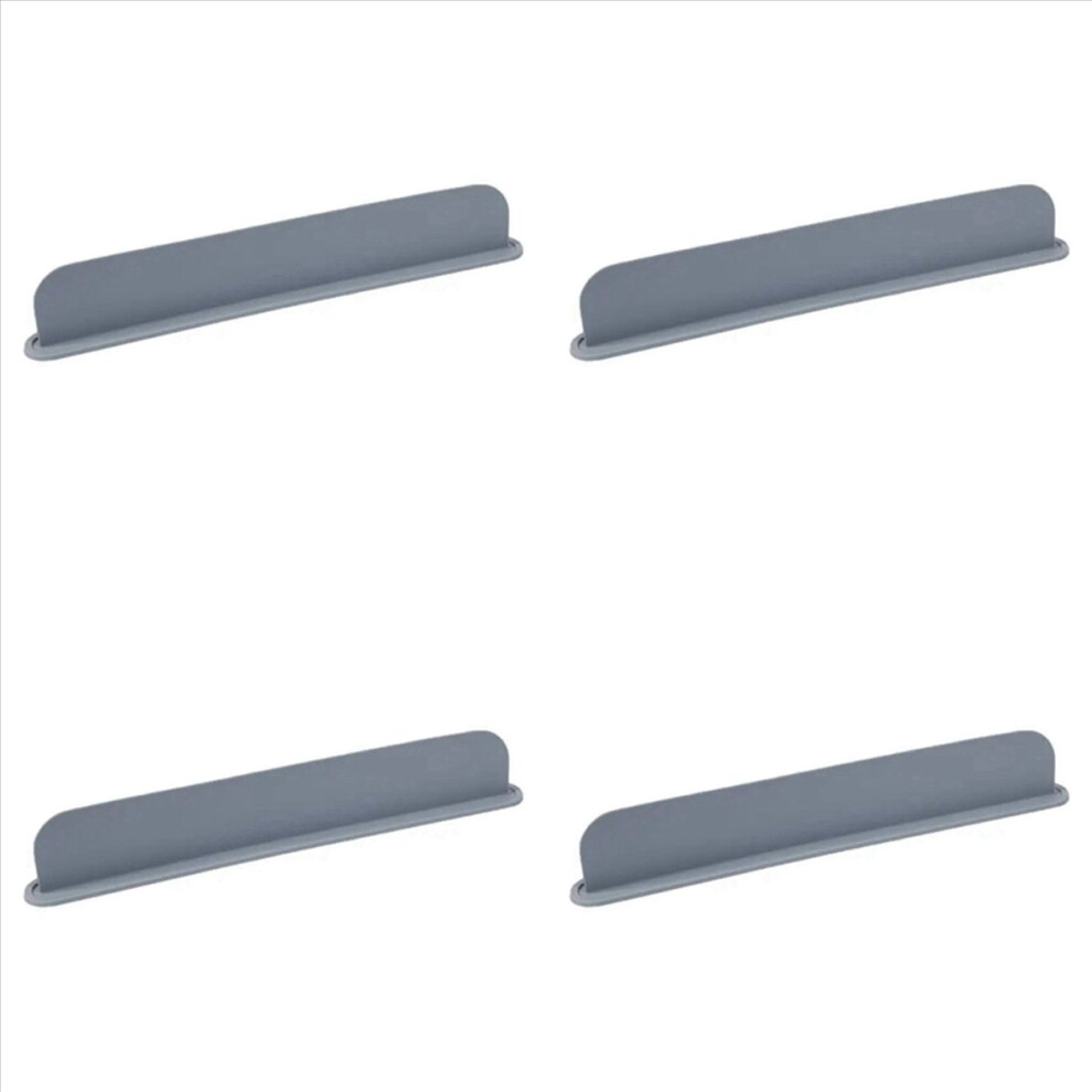 4X Reusable Sink Splash Guard Silicone Countertop Water Baffle Prevent Water Splashing Out Board Bathroom Kitchen Tool 4853796390789