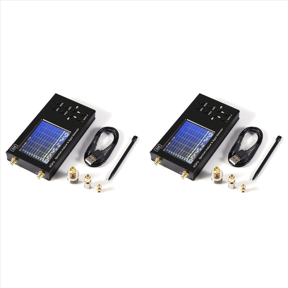 2X Sa6 Handheld Spectrum Analyzer Wi-Fi Cdma Lab 35-6200Mhz Signal 6G Portable Tester 4853796326733