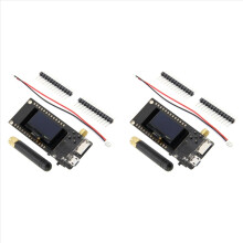 2X LoRa32 V2.1-1.6 Version 433Mhz ESP-32 SMA CH9102F LoRa OLED 0.96 Inch SD Card Bluetooth WIFI Module
