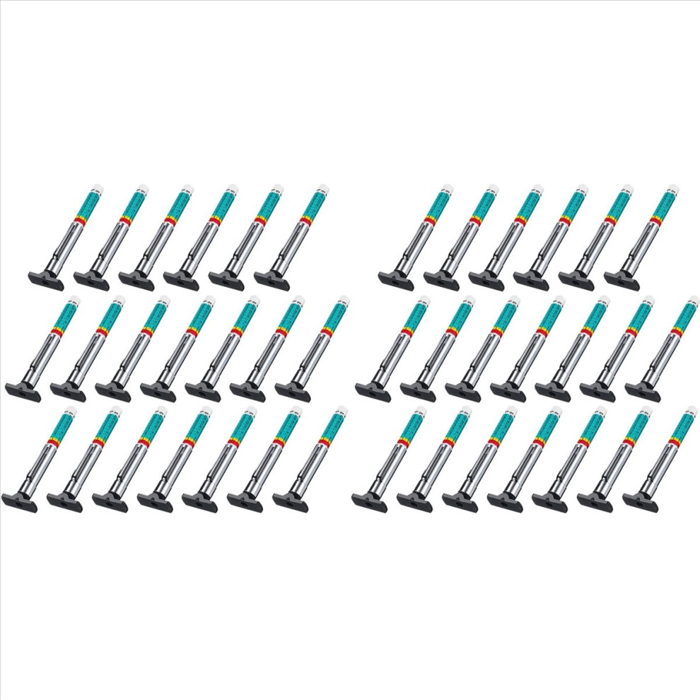 40 Packs Tyre Tread Depth Gauge Color Coded Tire Depth Gauge Tool Tire Tread Depth Accurate Measurement Tools
