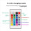 8pcs Gu10 Bulbs and 1remote Control with Memory Function 17colors Changeable Spot Ligh 4dynamic Lighting Modes Spotlight 2