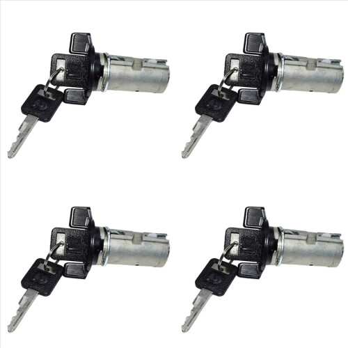 4X Ignition Key Switch Lock Cylinder for C/K1500 R/V1500 701398 Replacement