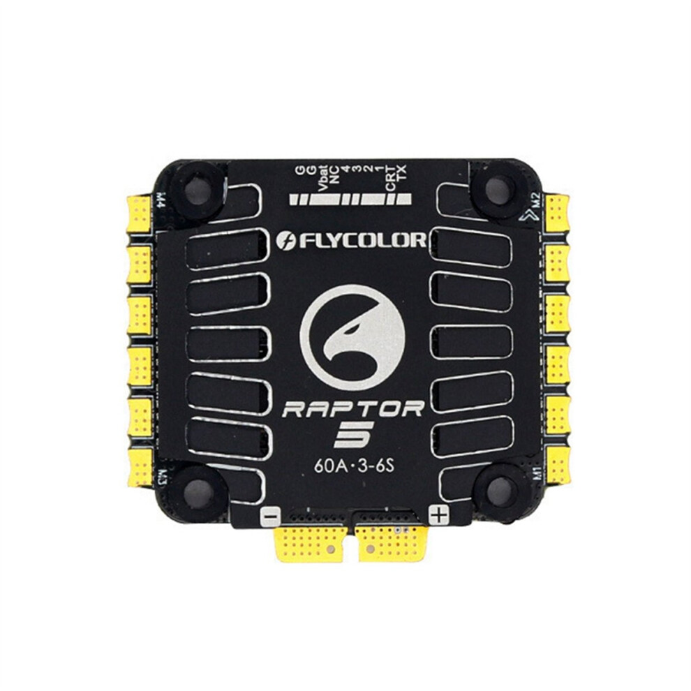 Flycolor Raptor5 60A 4In1 Esc G071 Pwm 128K 3-6S Esc For Fpv Drone Freestyle Flight Controller Stack Diy Parts 4851755652732