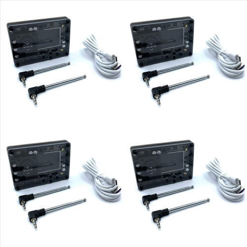 4X Mini Theremin Musical Electronic Instrument with Screen Display Gift Black